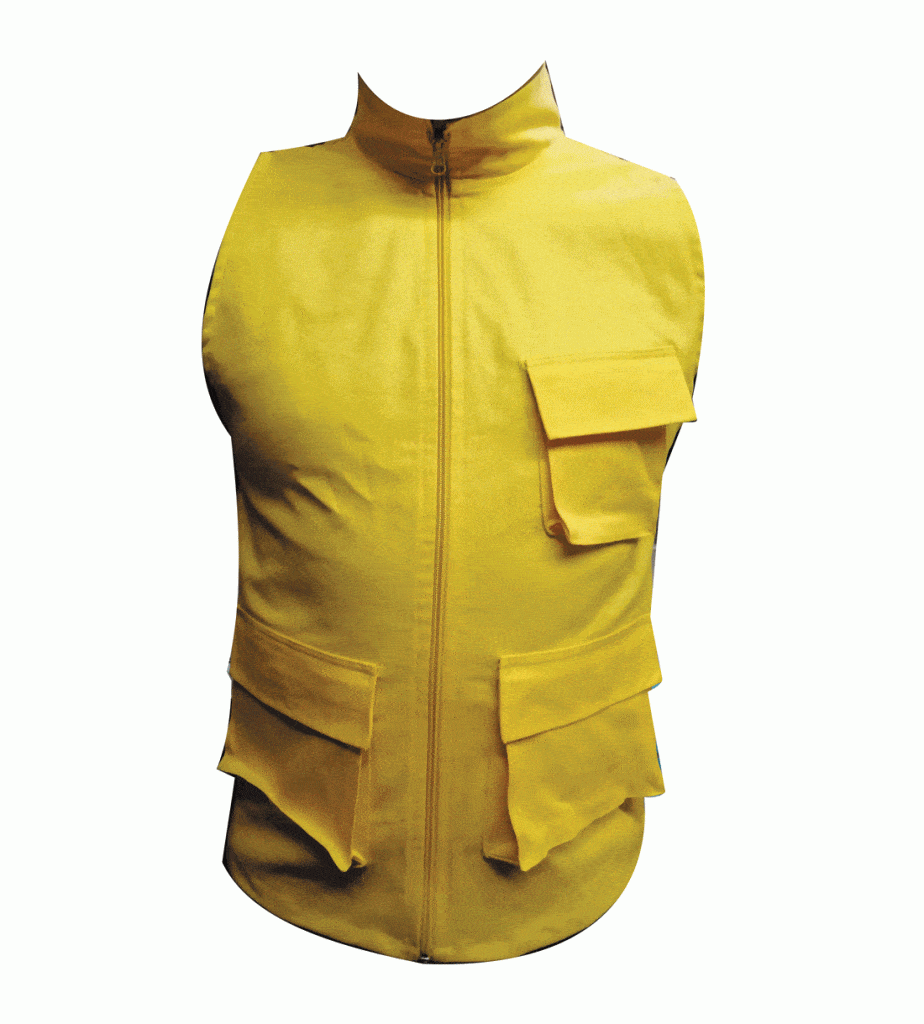 chalecos para hombre amarillo
